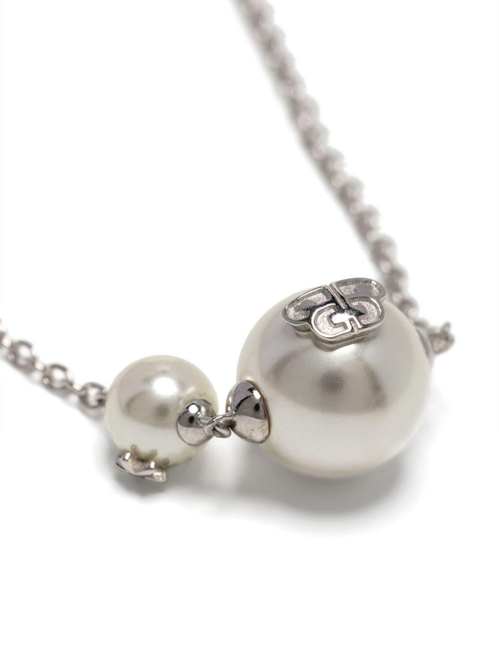 Logo pearl necklace Product Image