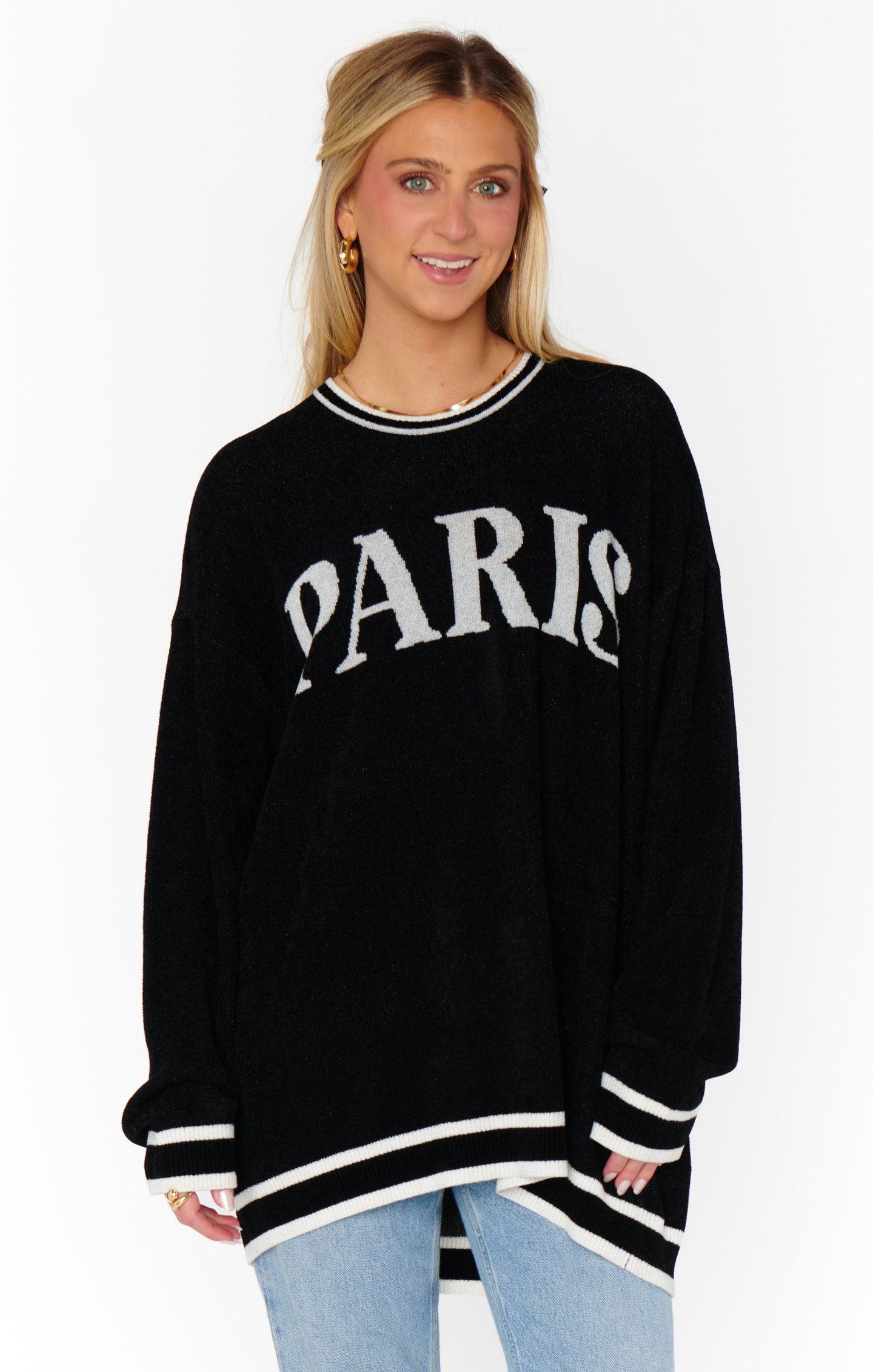 Adventure Sweater ~ Paris Graphic Knit Product Image
