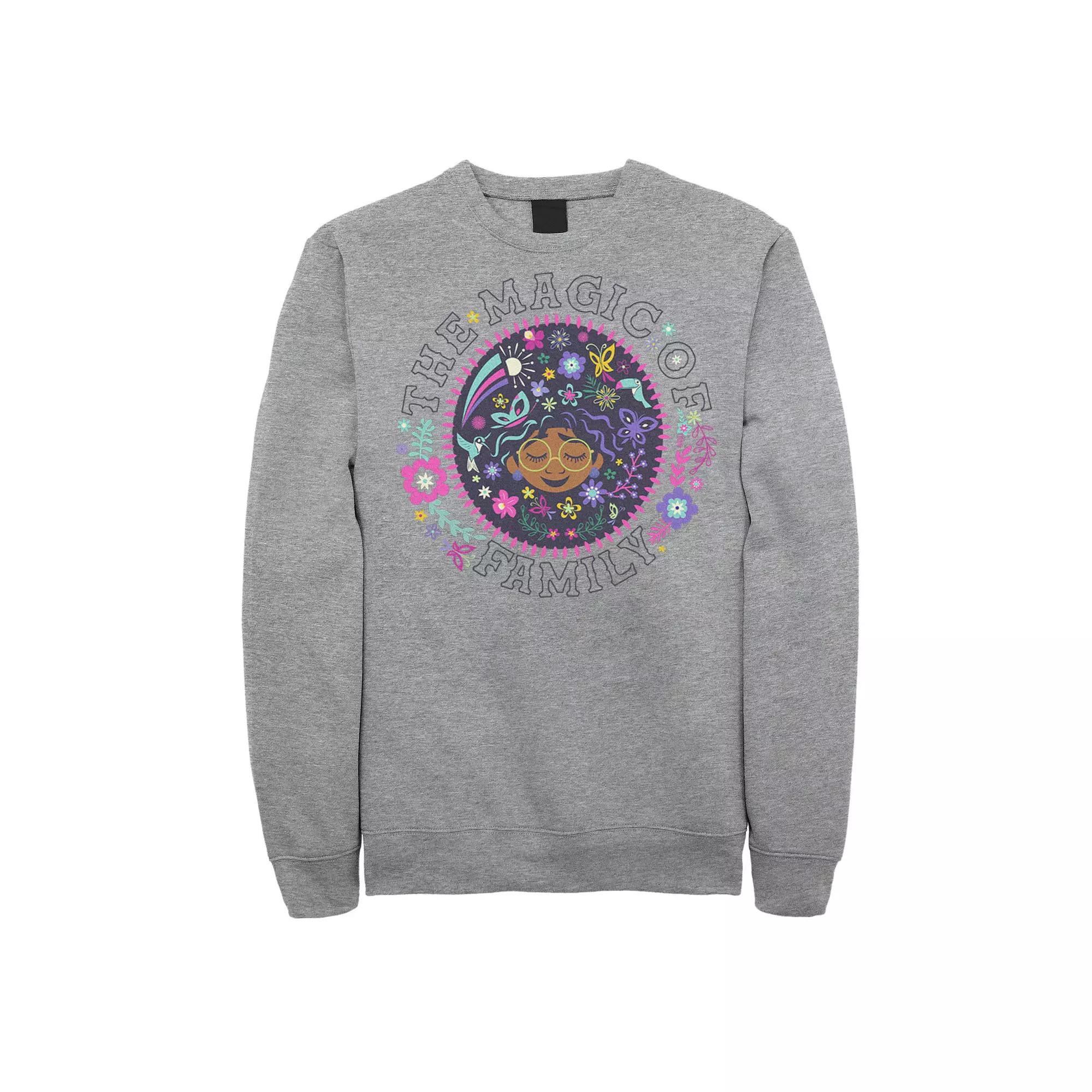 Disney's Encanto Mirabel Men's The Magic Of Family Circle Portrait Sweatshirt,  Product Image