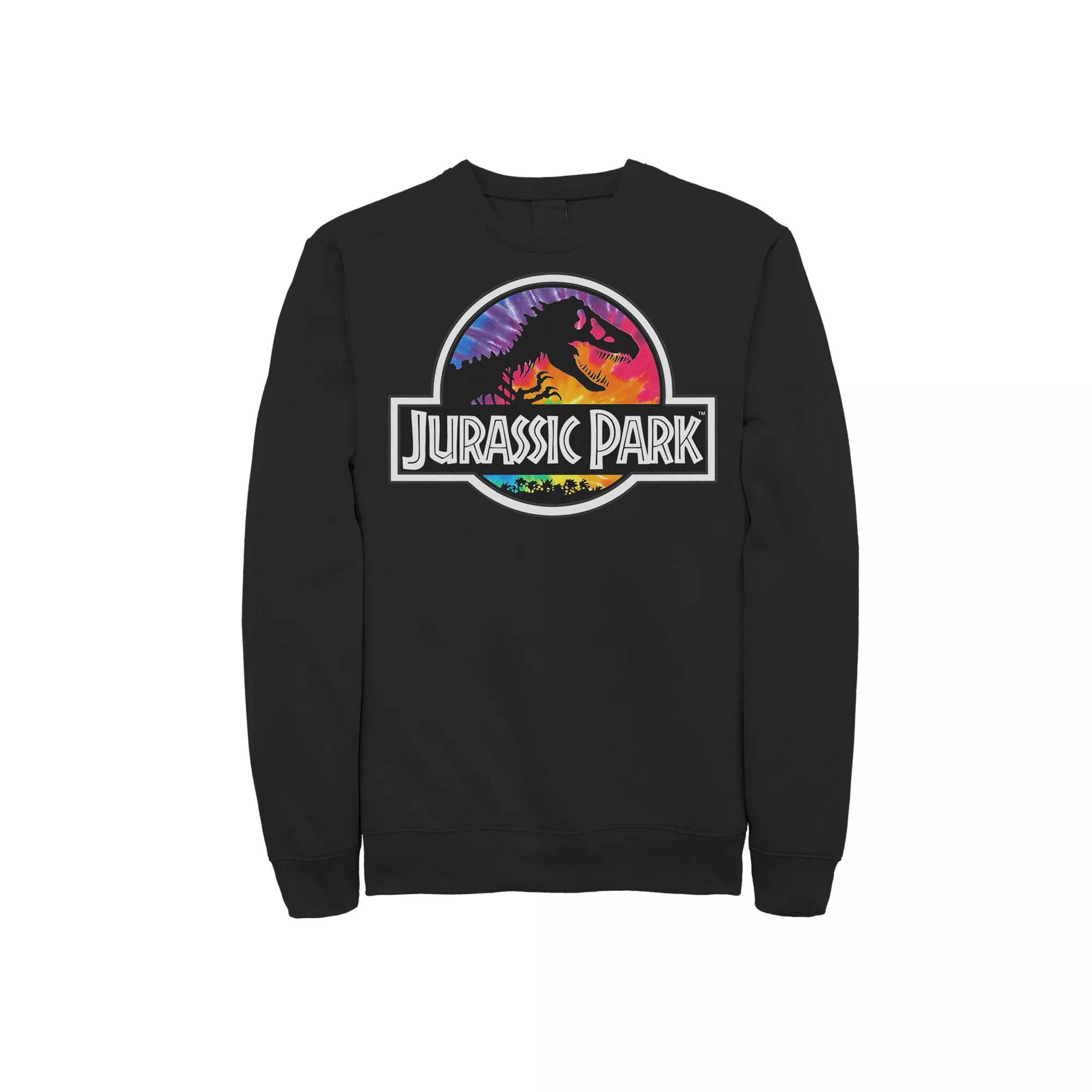 Men's Jurassic Park Tie Dye Classic Logo Tee,  Product Image