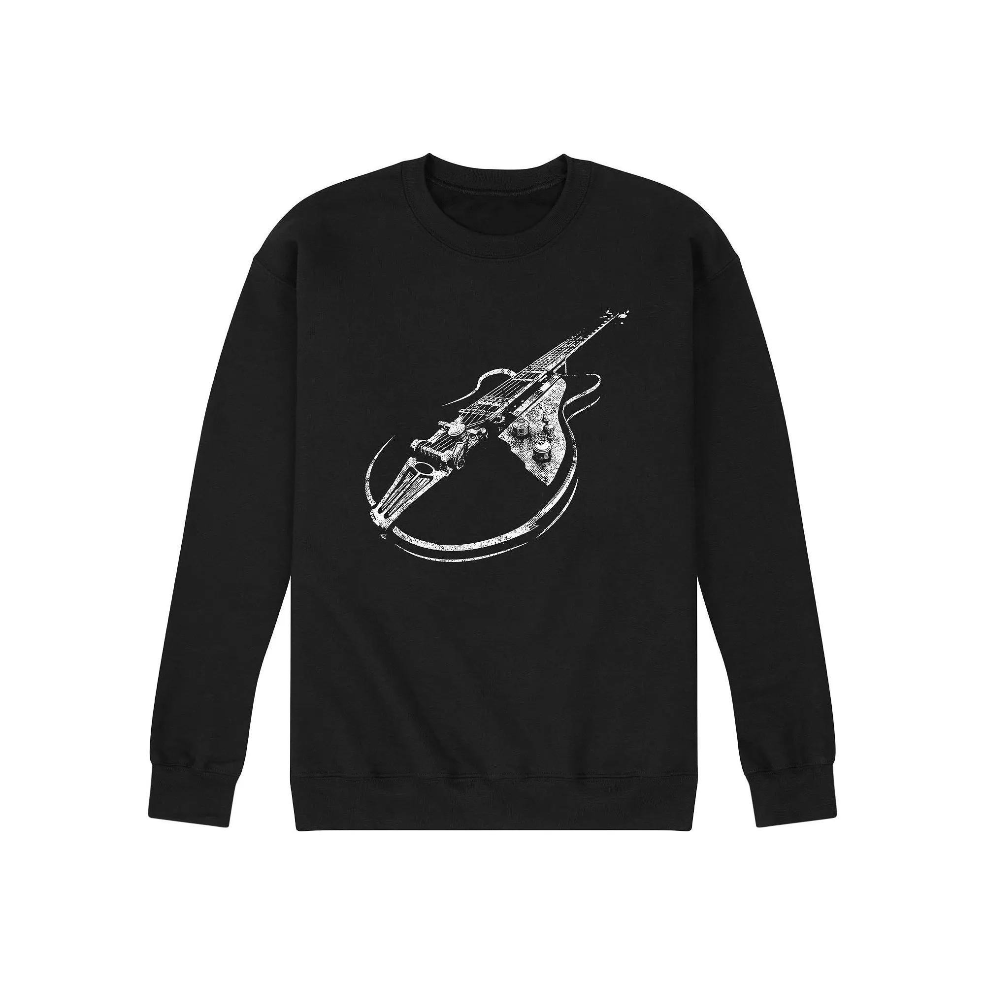 Men's Guitar Sweatshirt,  Product Image