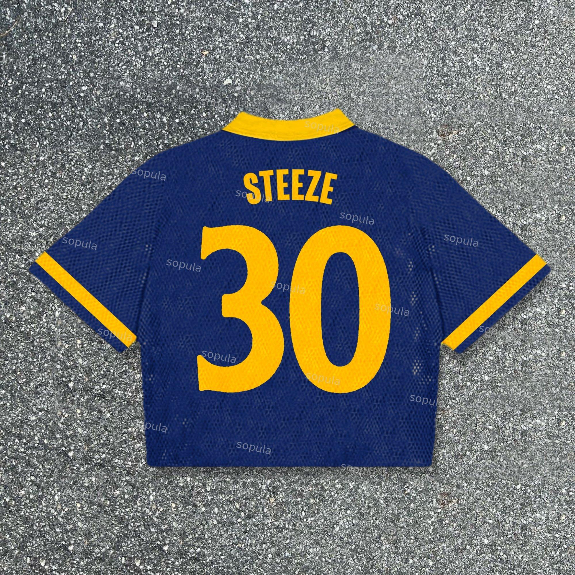 Sopula Statue Of Liberty No 30 Printed Blokette Blokecore V-Neck T-Shirt Product Image