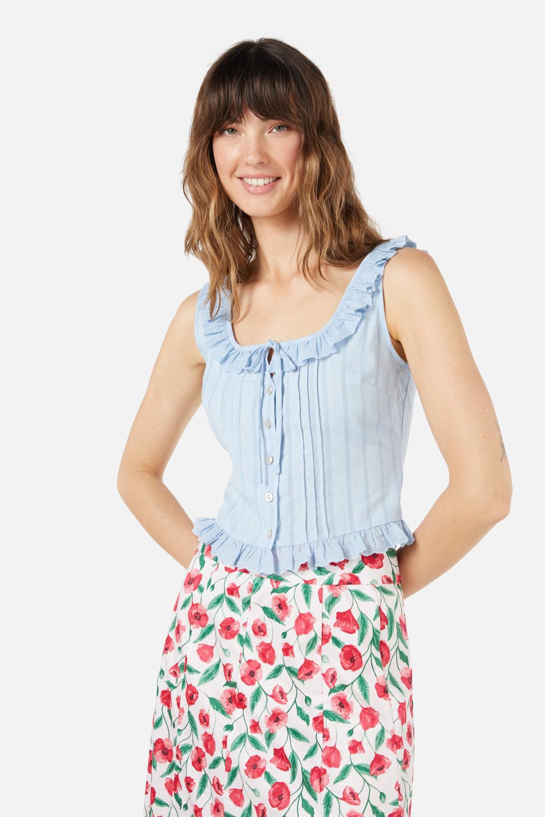 Greta Check Skirt Product Image