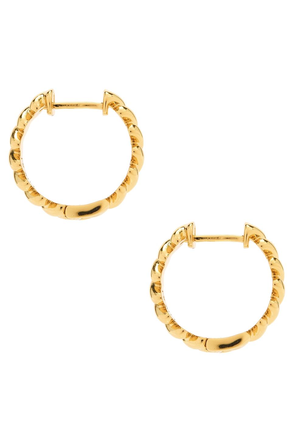 The Mini Snake Chain Hoops Luv AJ Product Image