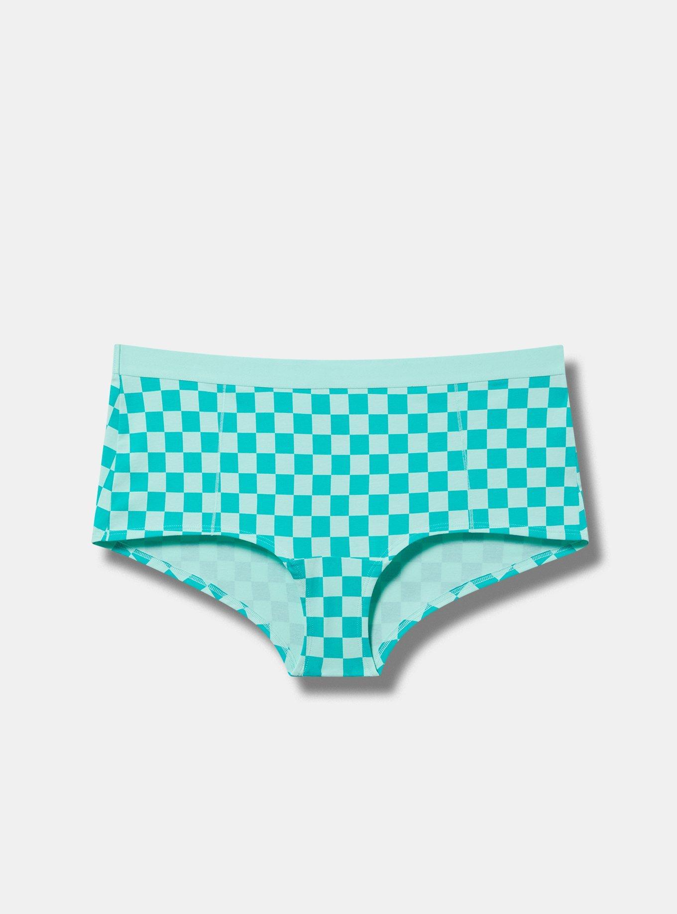 Mid-Rise Cotton Boyshort Panty Product Image