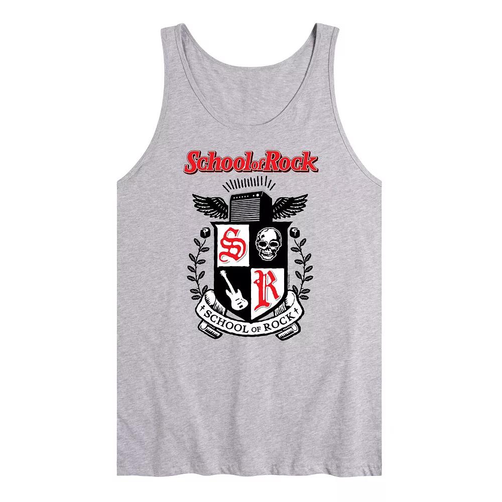 Men's School Of Rock Crest Tank Top,  Product Image