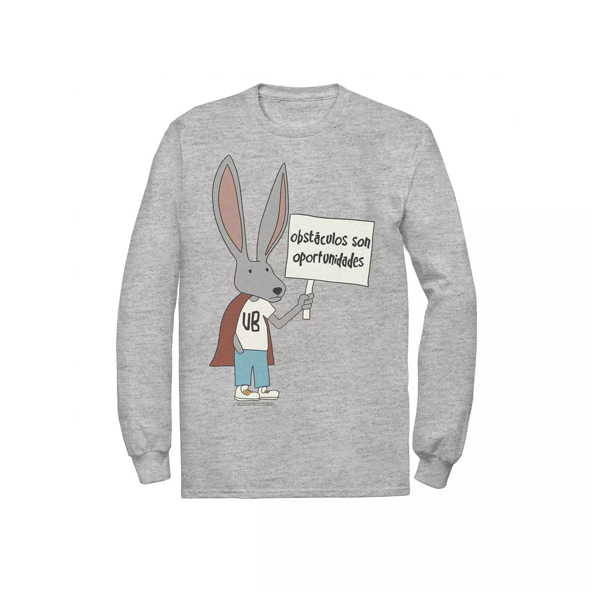 Men's The Suicide Squad Knock Off Bunny Tee, Boy's, Size: Large, Athletic Grey Product Image