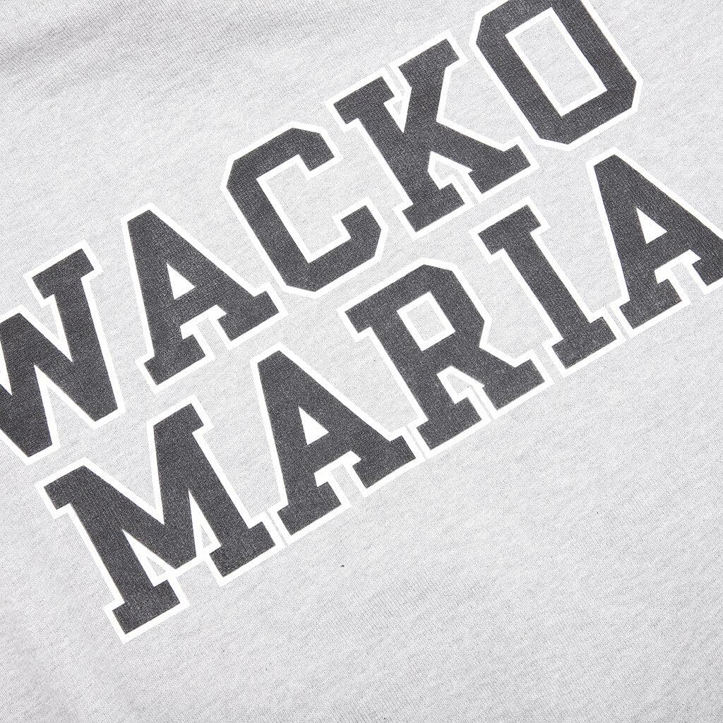 Heavyweight Pullover Hooded Sweatshirt Type 2 - Gray Male Product Image