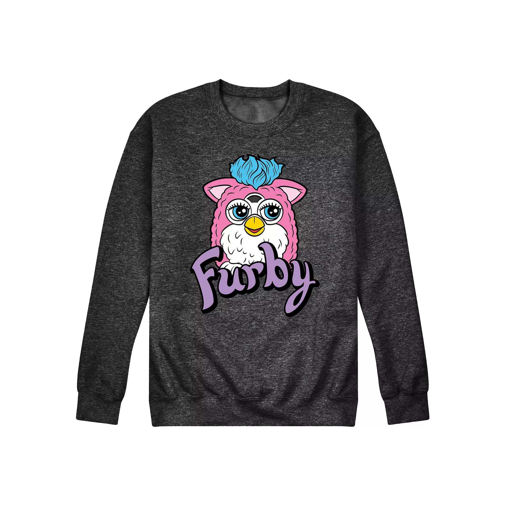 Men's Furby With Logo Fleece Sweatshirt,  Product Image