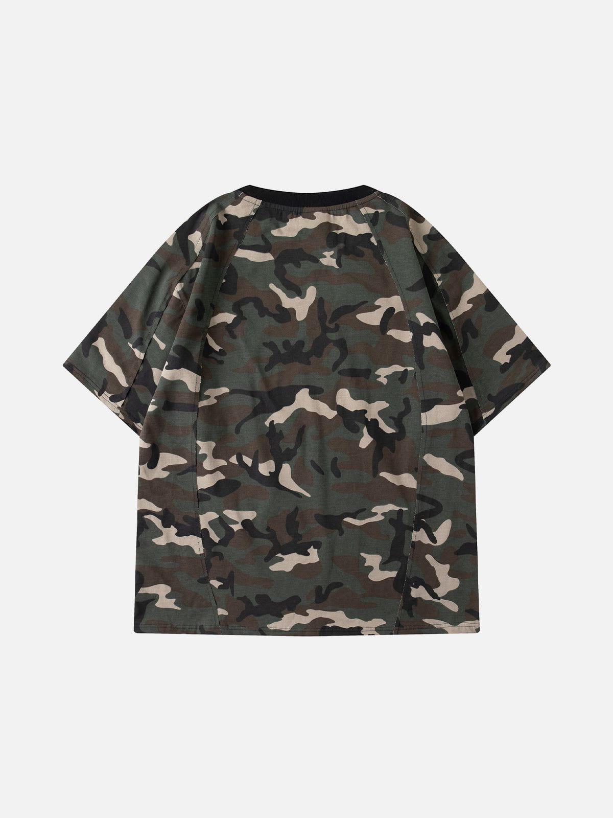 Aelfric Eden Camouflage Number Oversized Tee Product Image