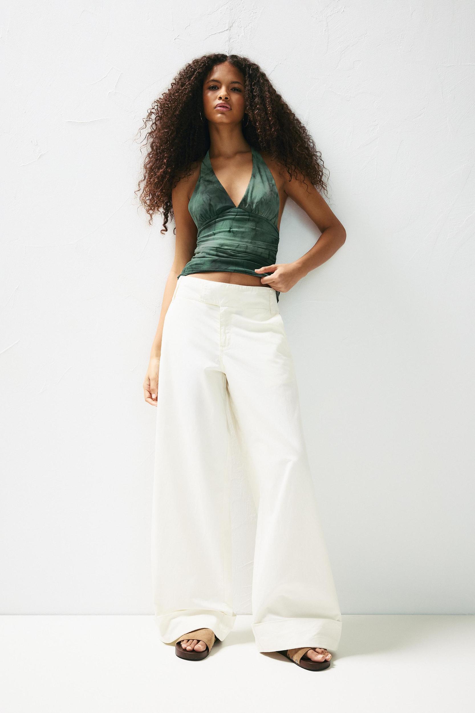 Tie-dye halter top Product Image