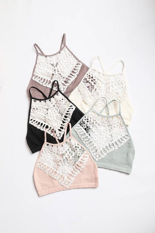 Boho Crochet Bralette Product Image