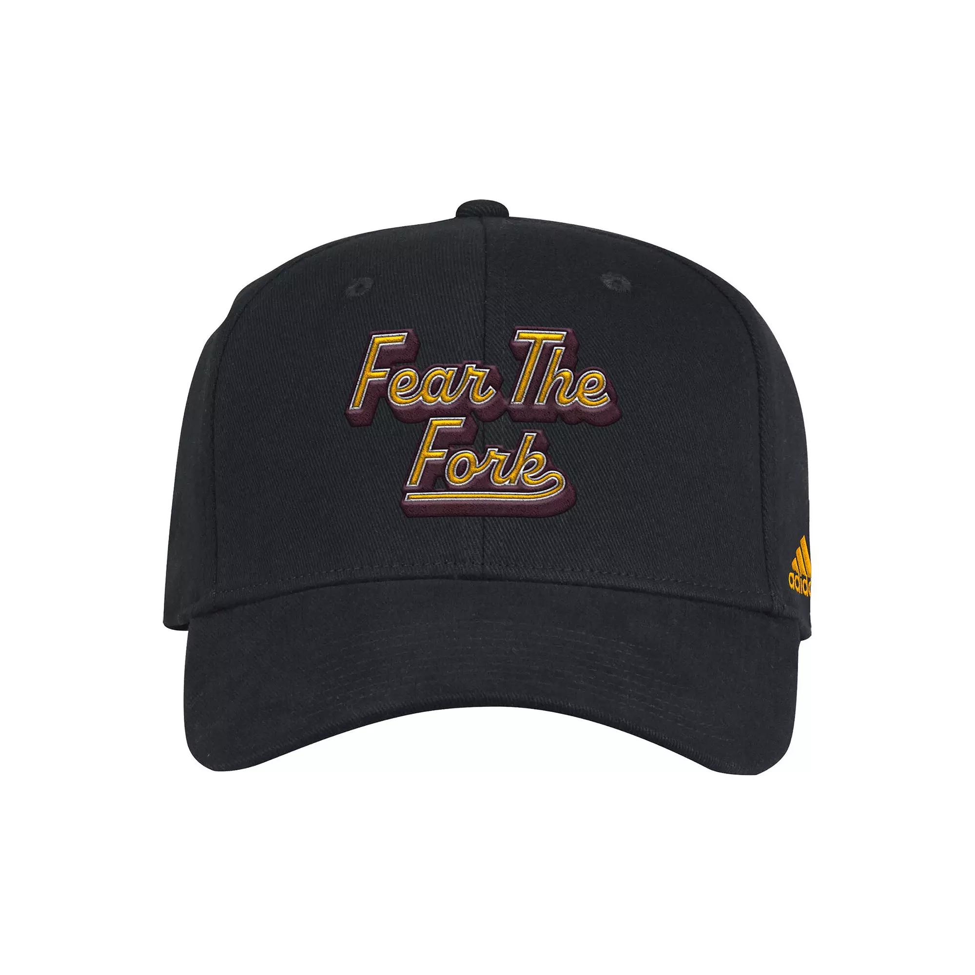 Men's adidas Black Arizona State Sun Devils Chant Flex Hat,  Product Image