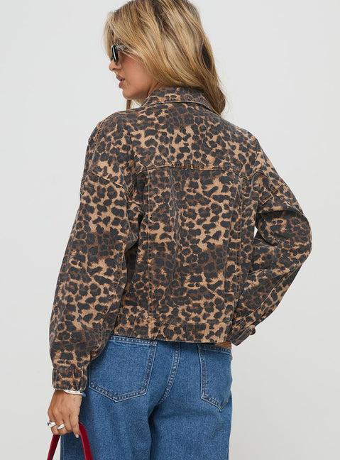Carmela Jacket Leopard Product Image