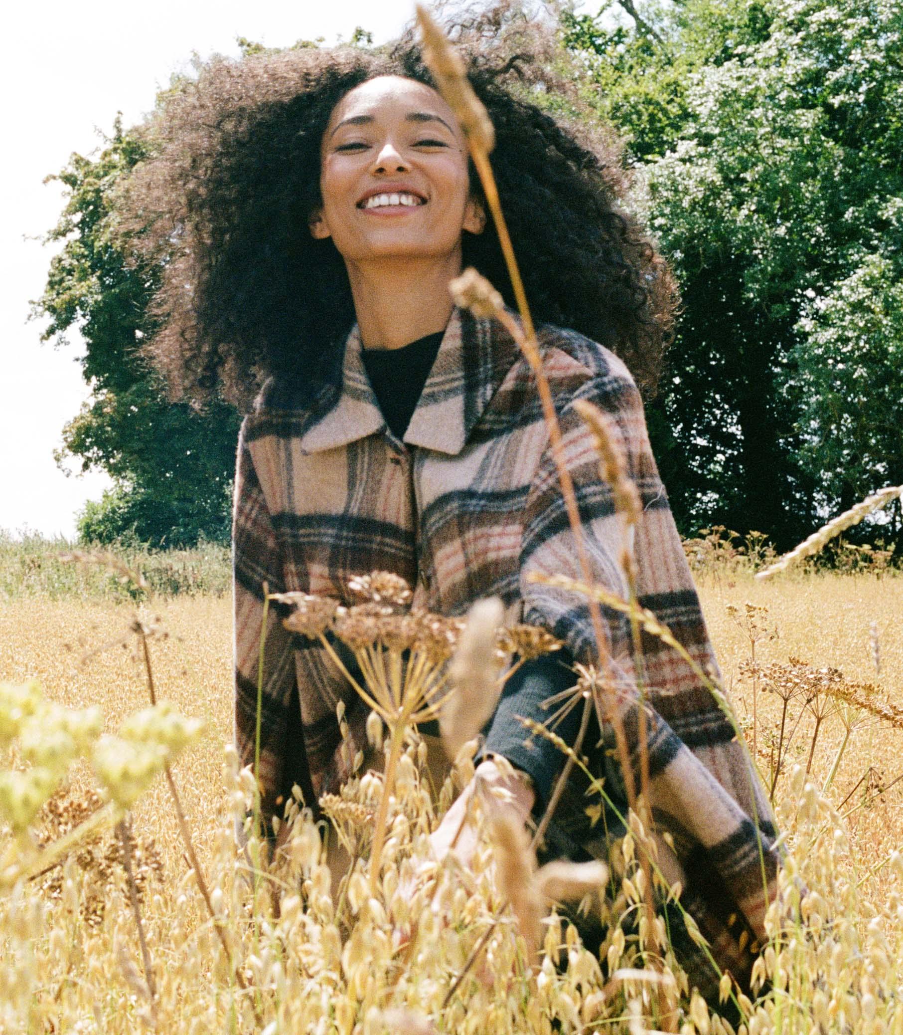 KENT CAPE -- MACLAINE PLAID Product Image