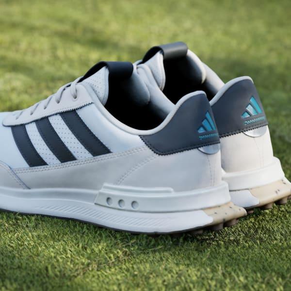 adidas S2G 24 Leather Spikeless Golf Shoes Cloud White 10.5 Mens Product Image