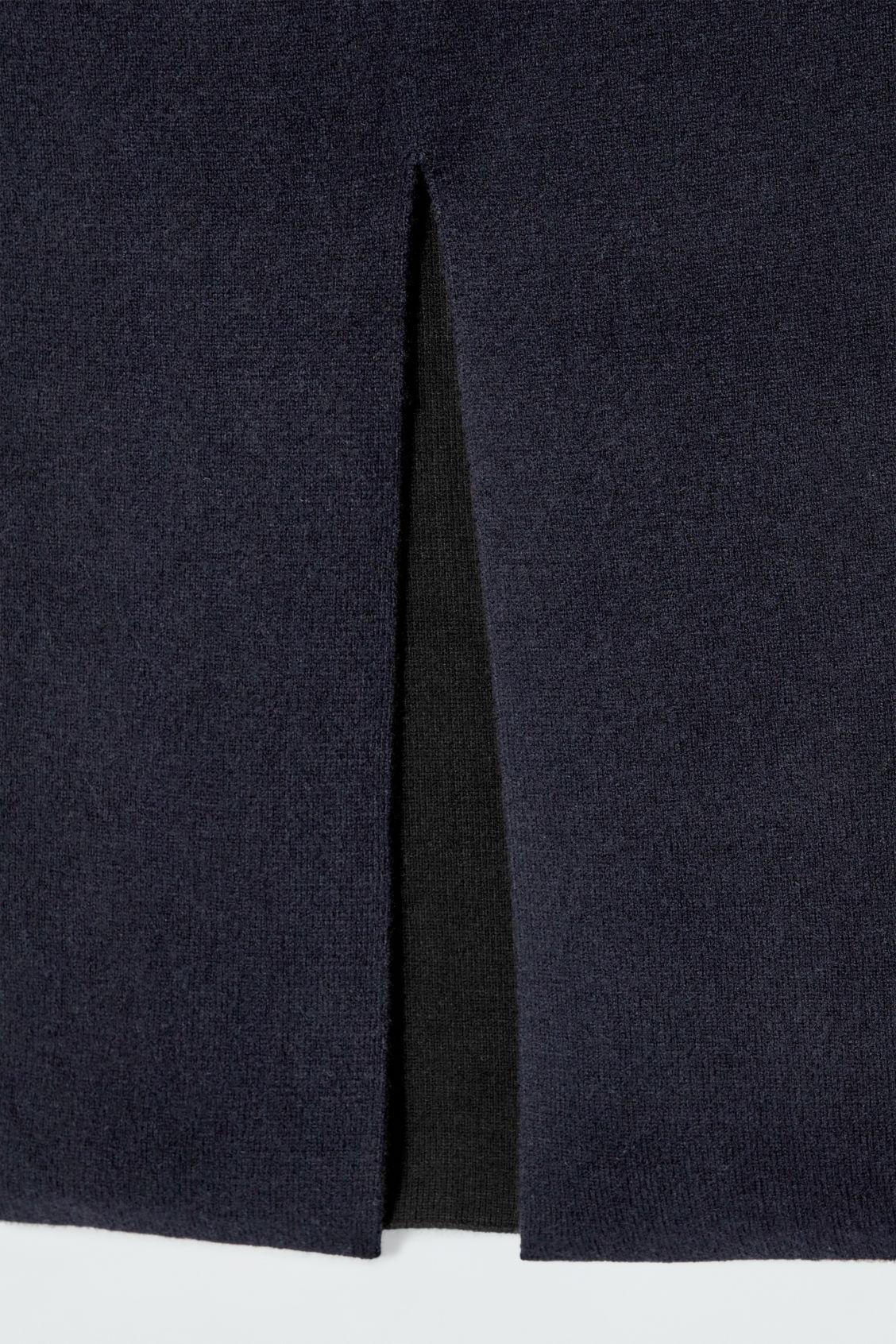 DOUBLE-FACED WOOL MAXI SKIRT Product Image
