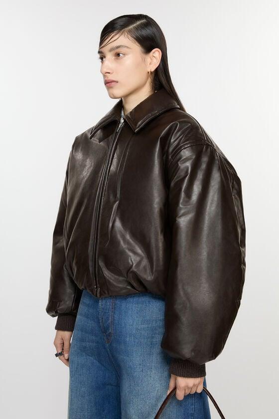 Coated bomber jacket Product Image