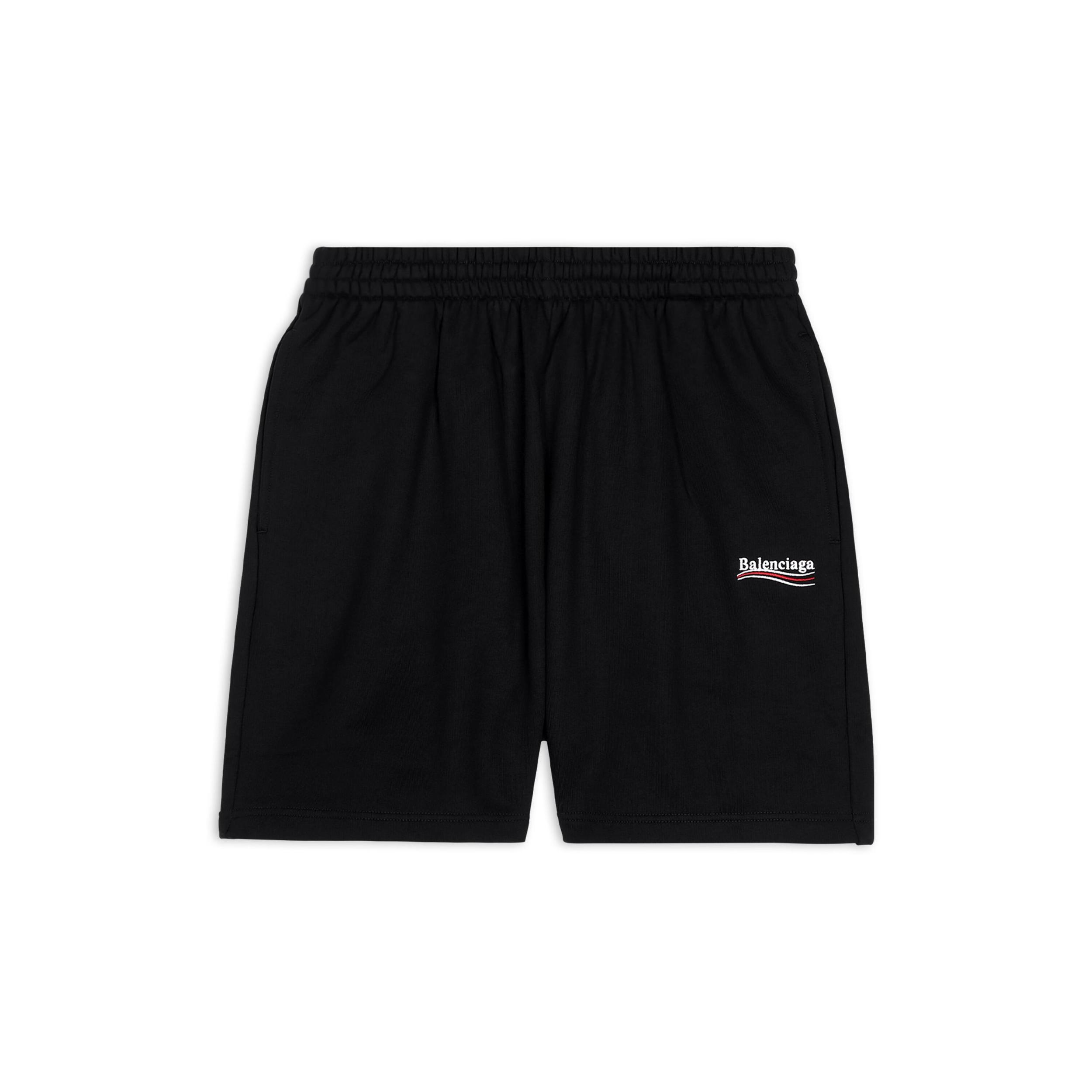 Men's Political Campaign Sweat Shorts in Black Product Image