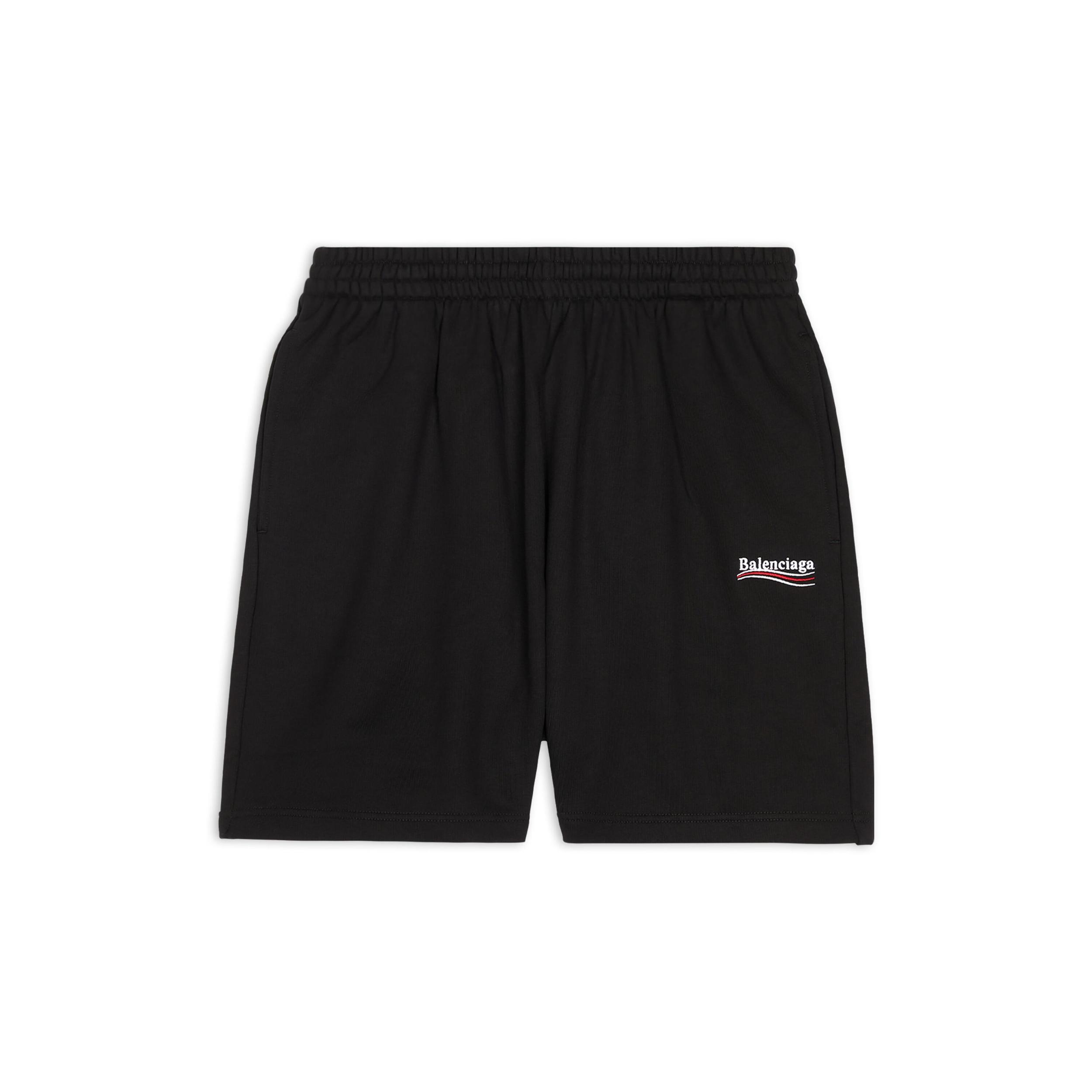 Men's Political Campaign Sweat Shorts in Black Product Image