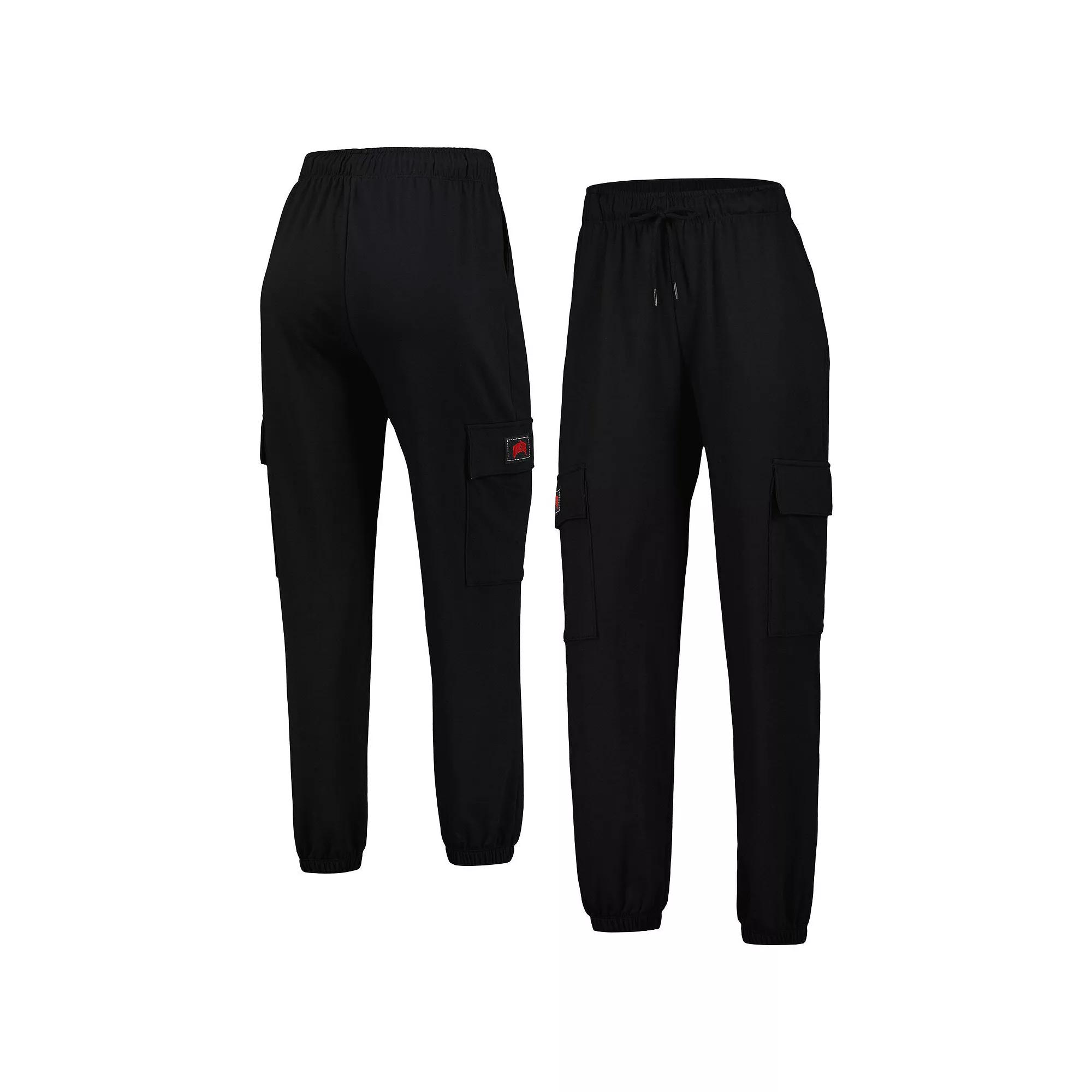 Women's Lusso Black Ohio State Buckeyes Mellie Cargo Pants,  Product Image