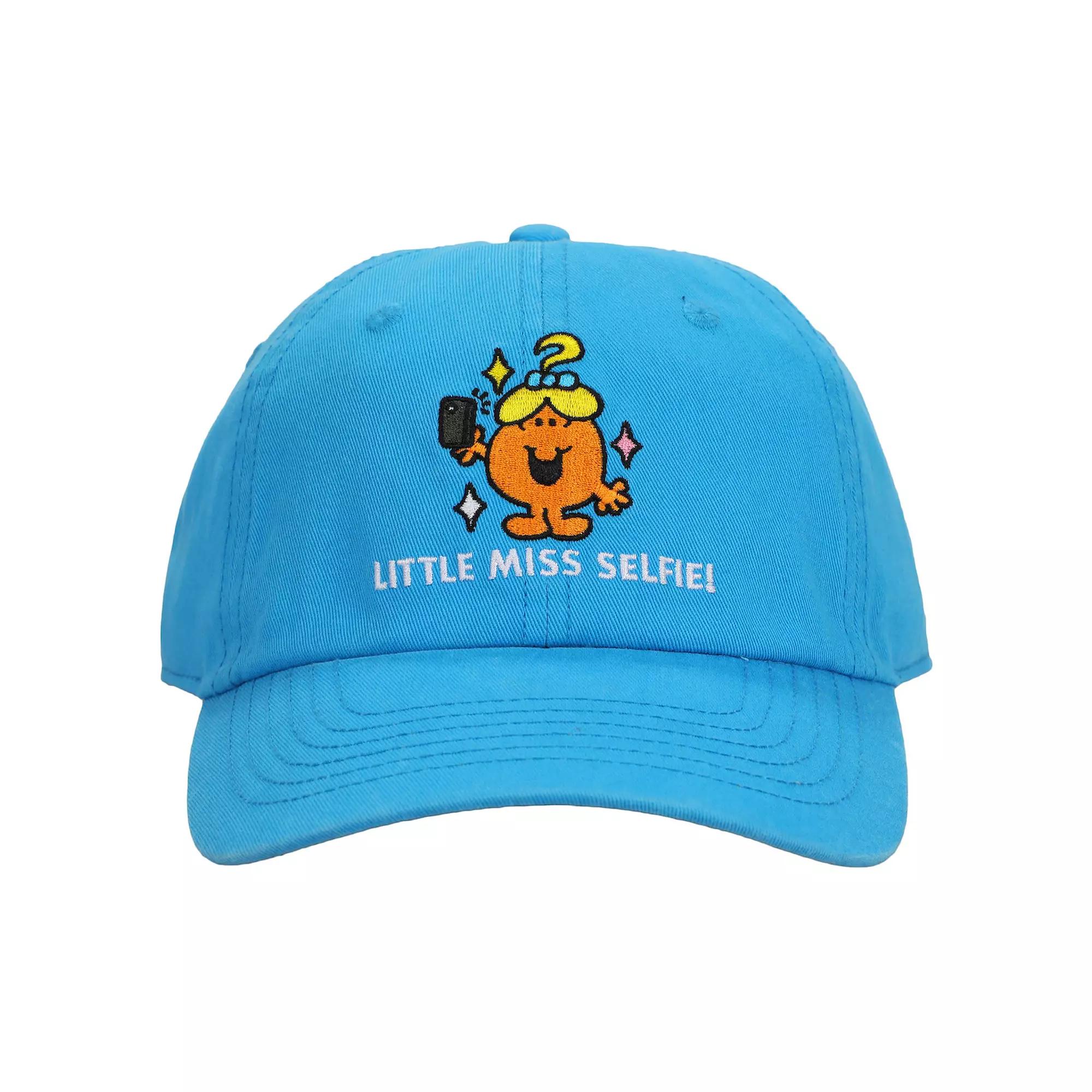 Women's Little Miss Selfie Meme Baseball Hat, Blue Product Image