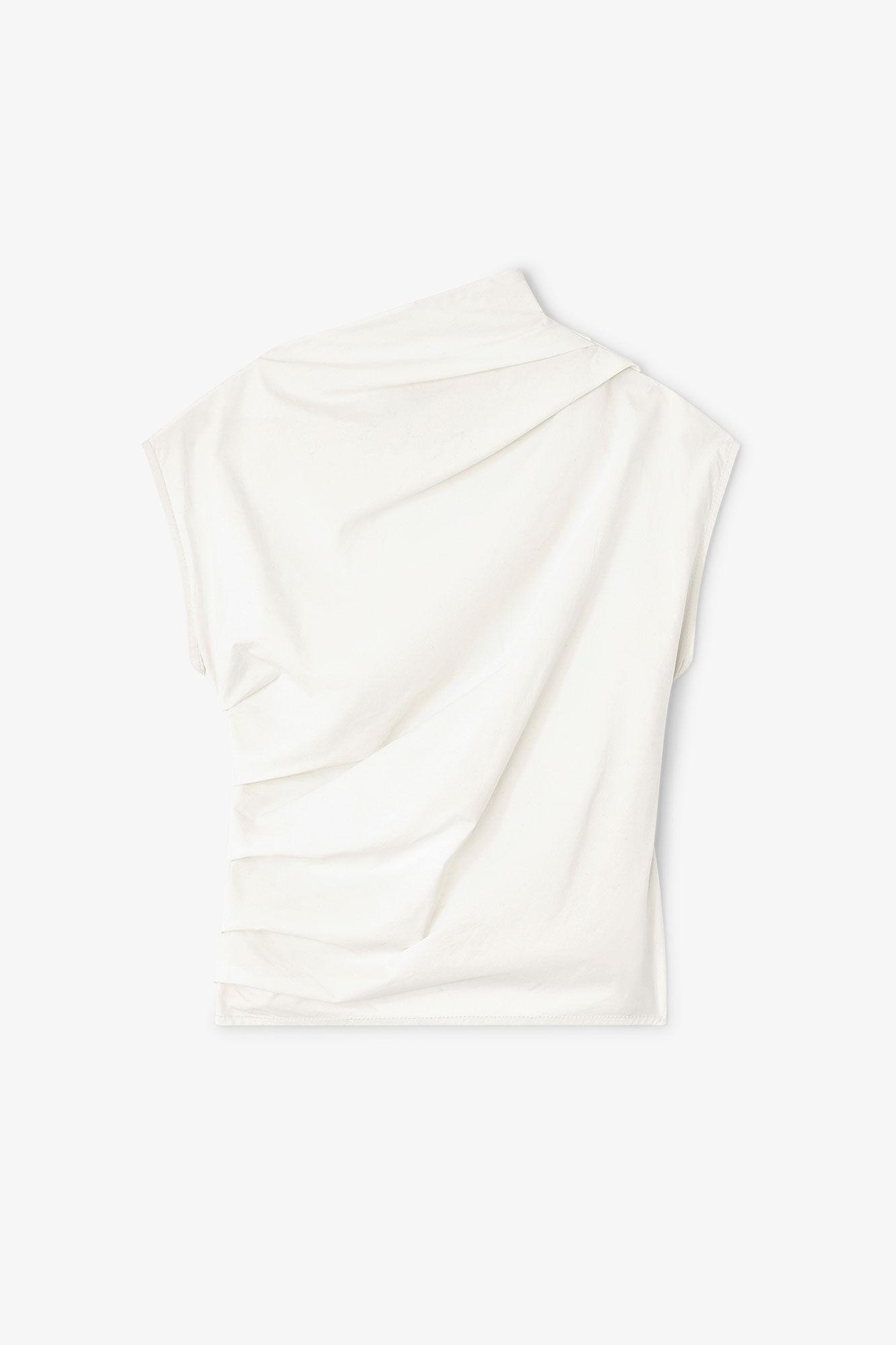 Ivory Ruched Top Product Image