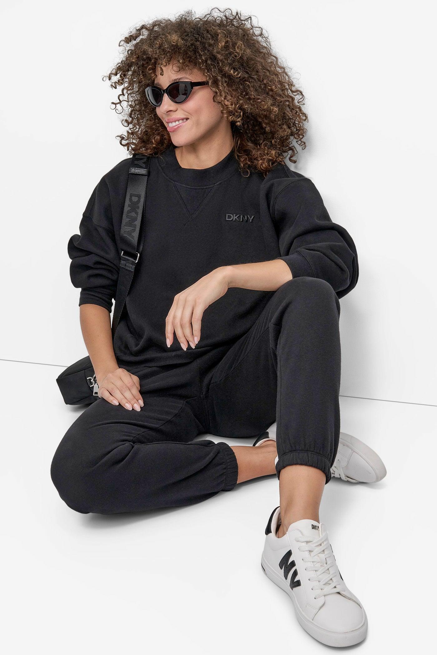 HD SILICONE LOGO CREW NECK PULLOVER WITH V INSET Product Image