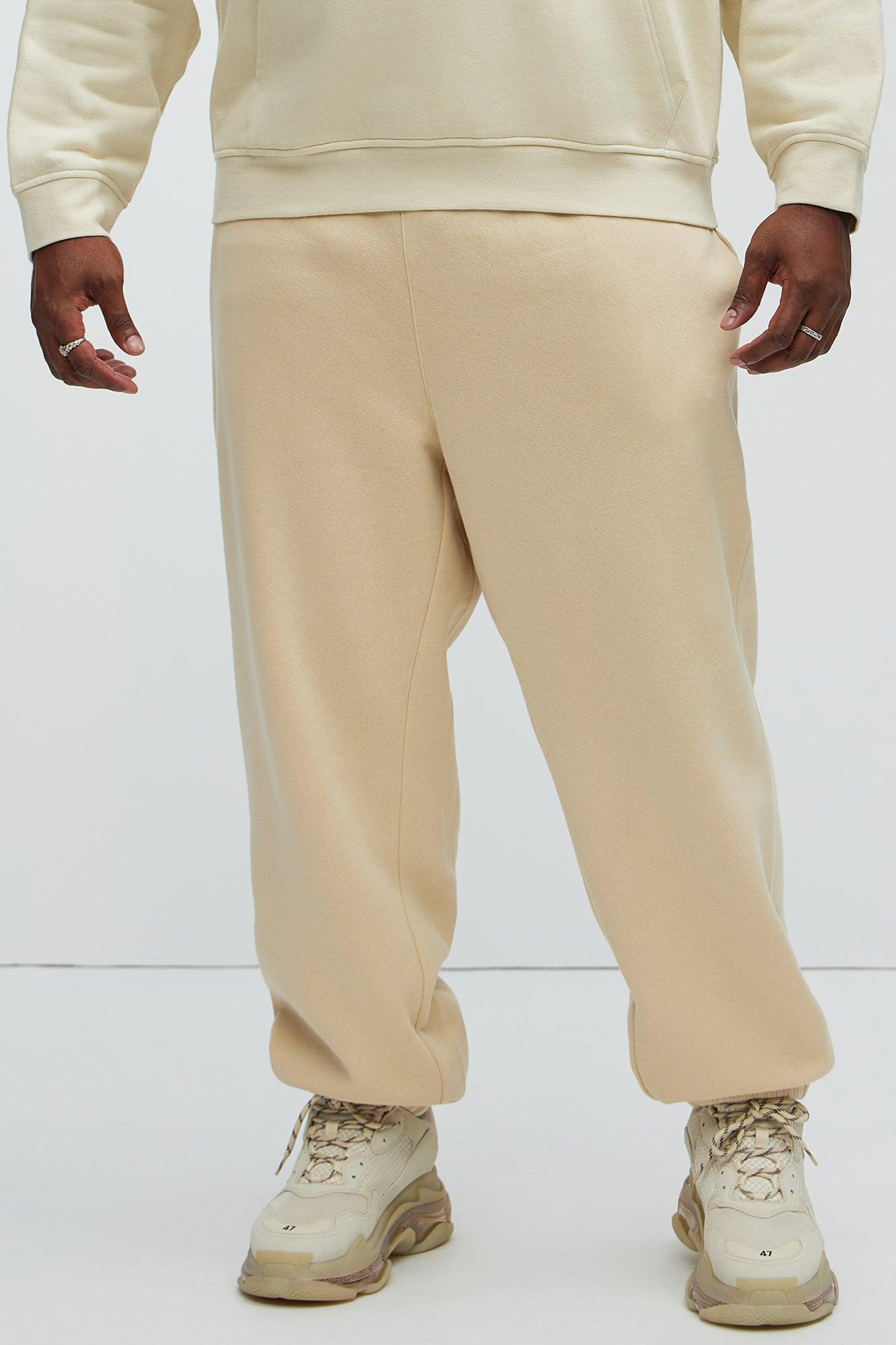 Tyson Relaxed Gusset Jogger - Tan Product Image