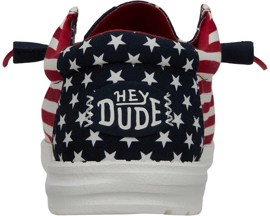 Men's Hey Dude Wally Americana Slip-On Casual Shoes Product Image
