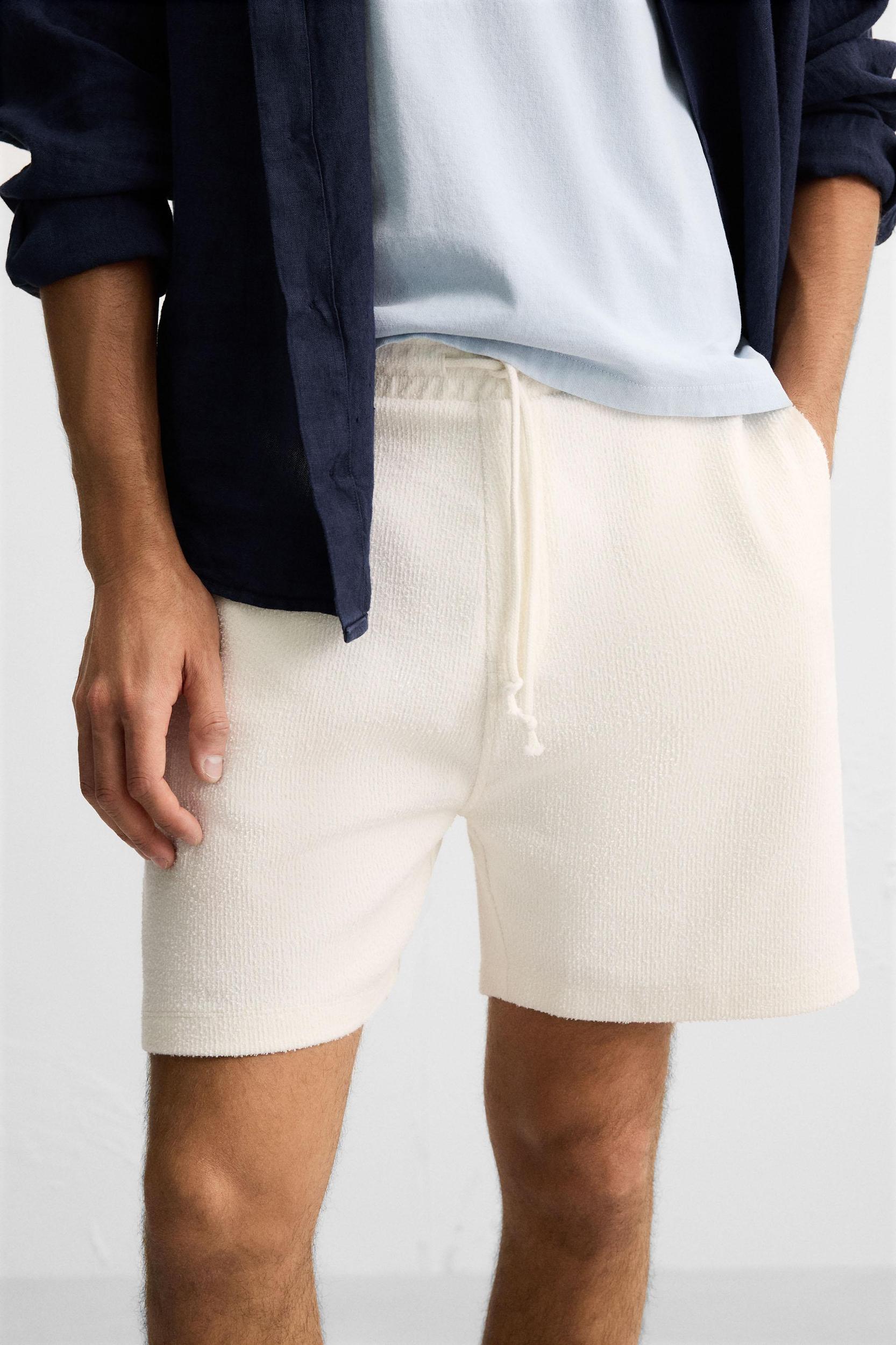 TEXTURE JOGGER SHORTS Product Image