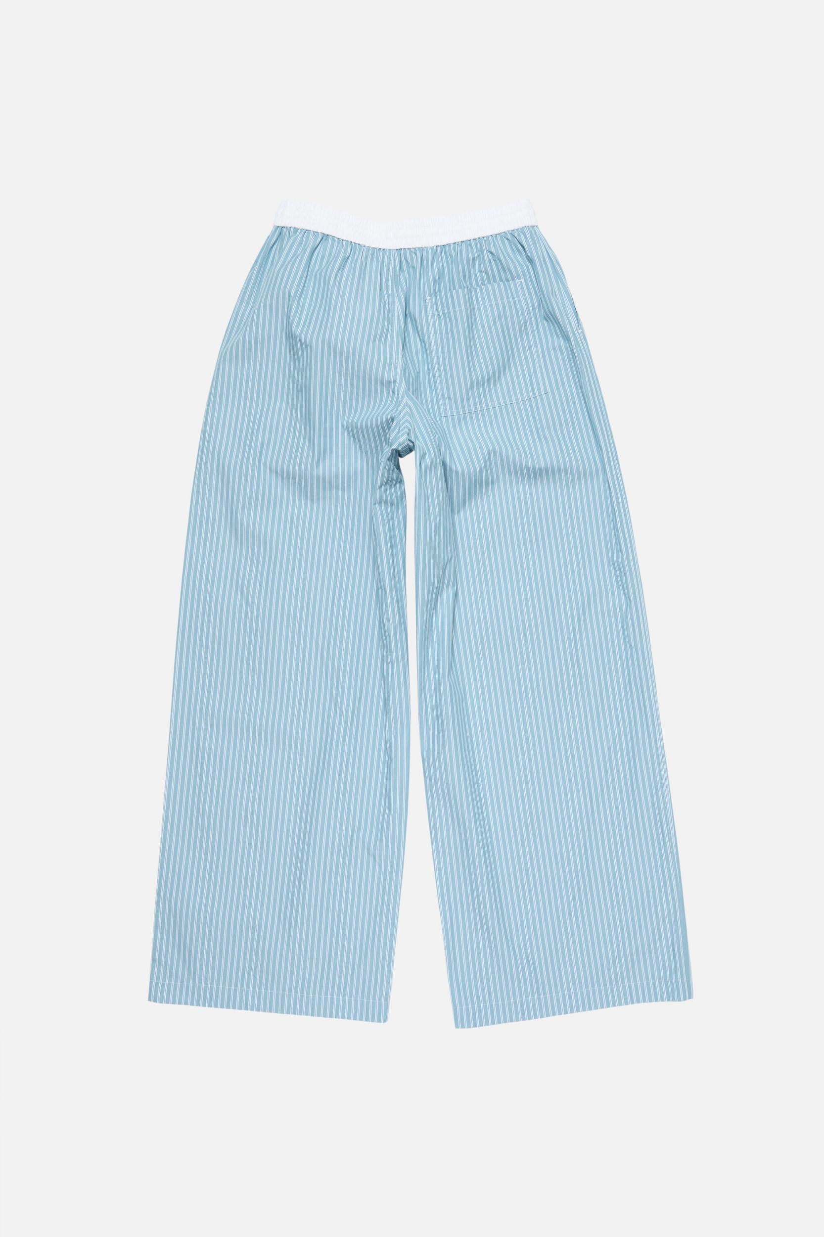 Striped cotton trousers Product Image