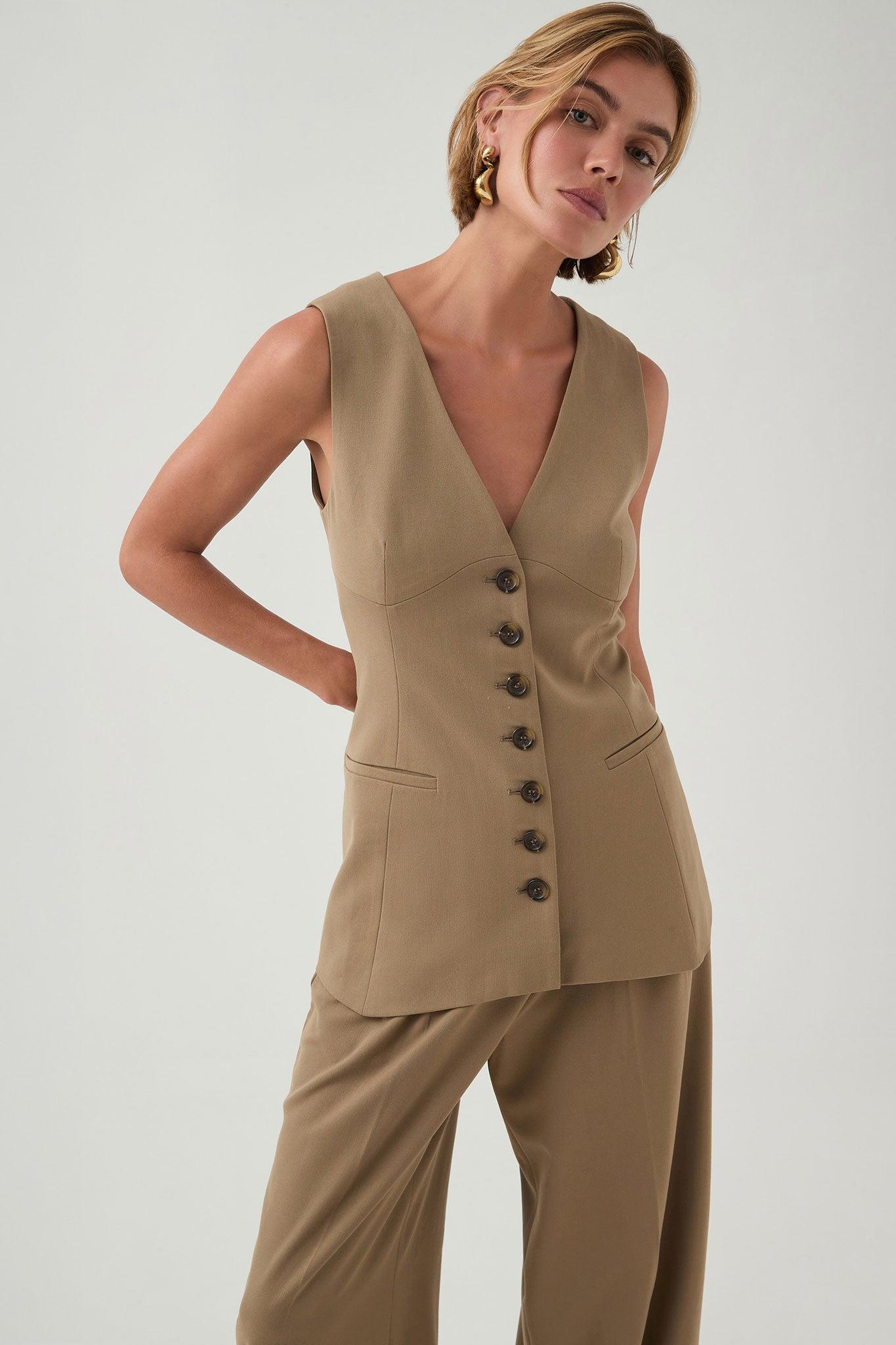 Remi Tailored Vest Product Image