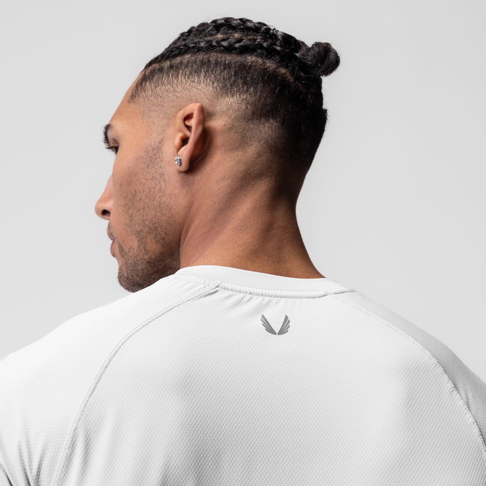 0660. AeroSilver® Established Tee - White Male Product Image