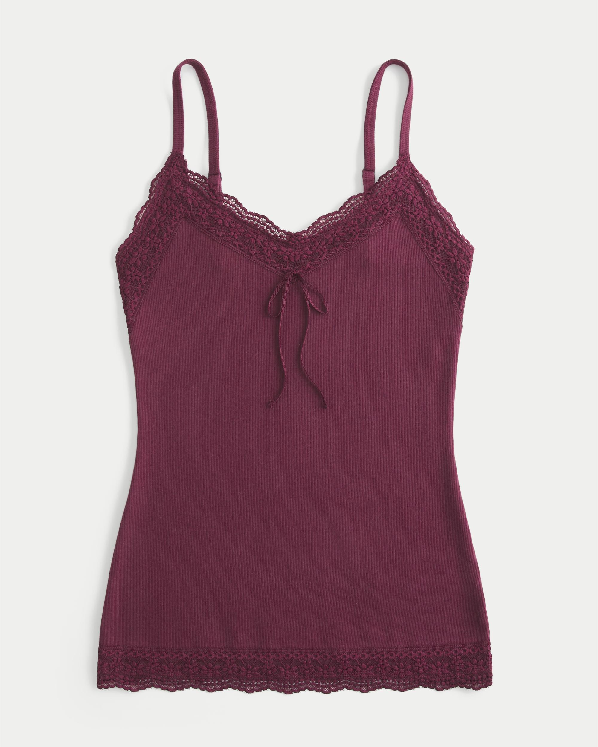 Lace Trim Cami Product Image