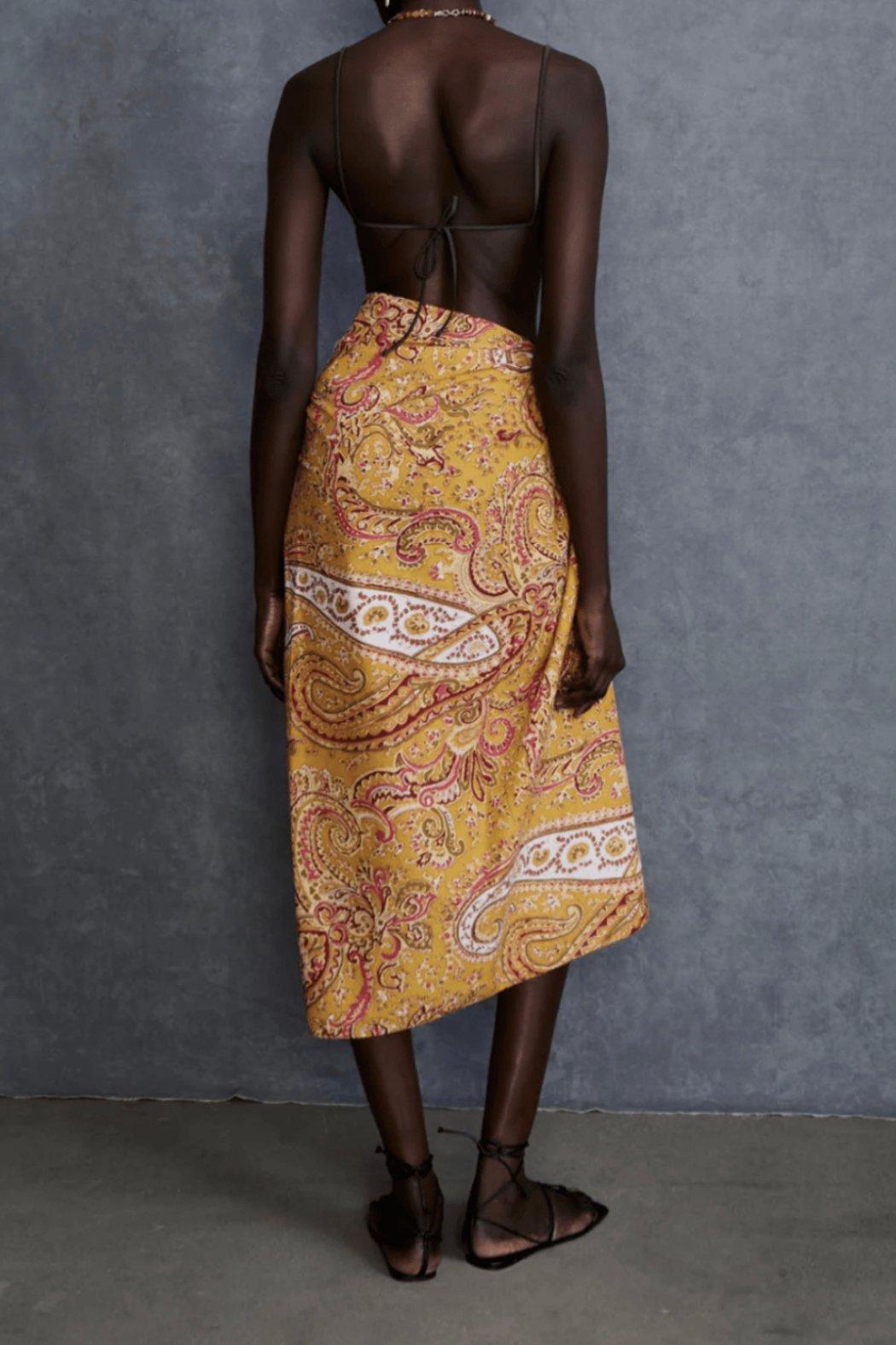 Paisley-Printed Sarong Product Image