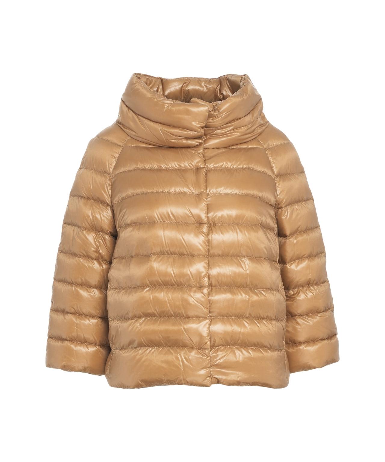 Three-quarter sleeve down jacket Product Image