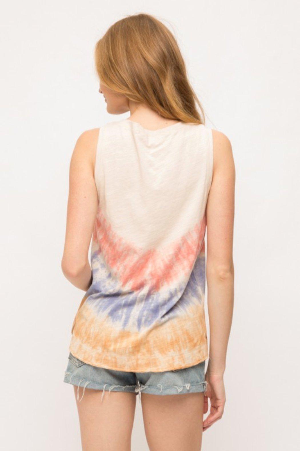 Tie Dye Sleeveless Top Product Image