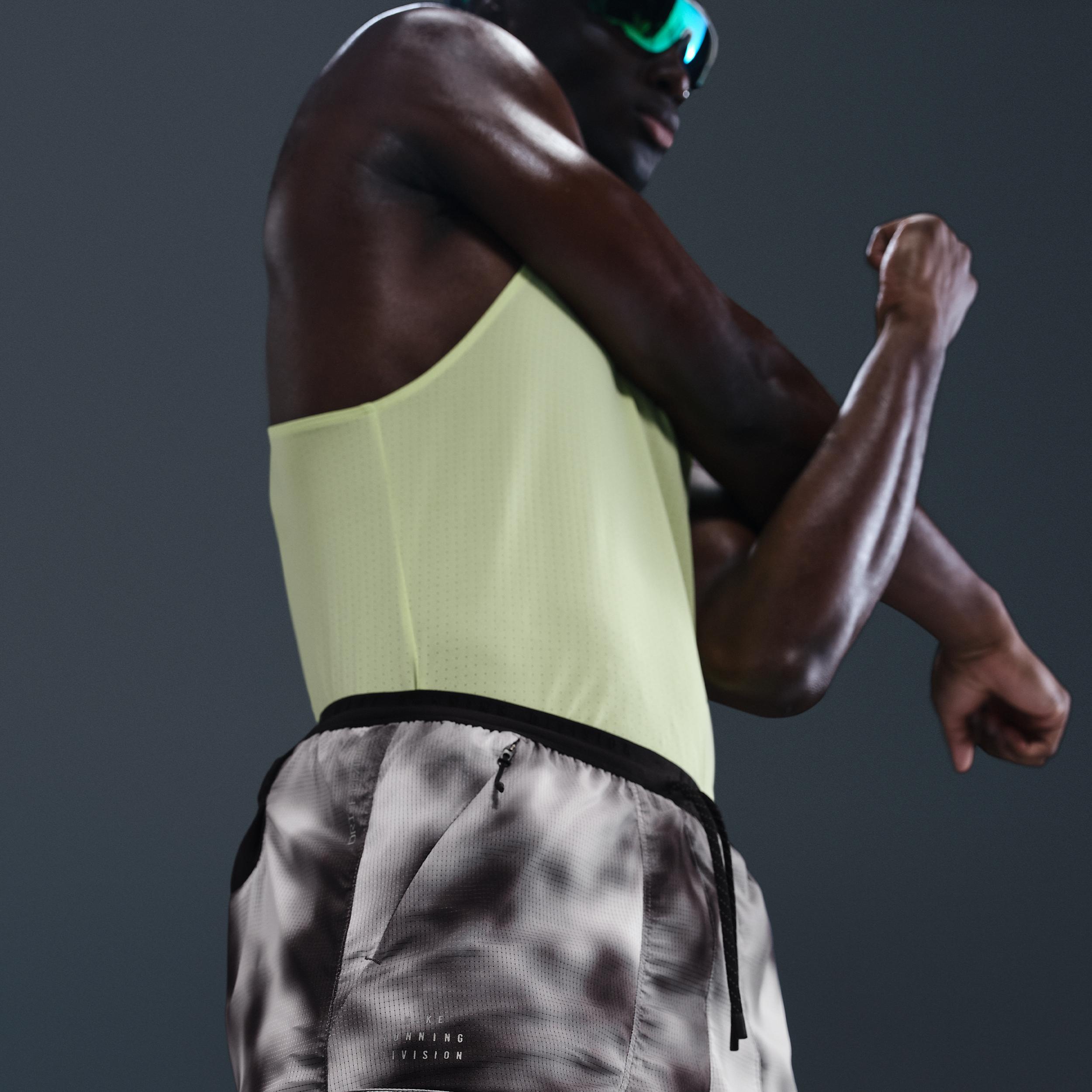 Nike Mens Running Division Breathe Dri-FIT ADV 4 Brief-Lined Running Shorts | HJ4150-010 Product Image