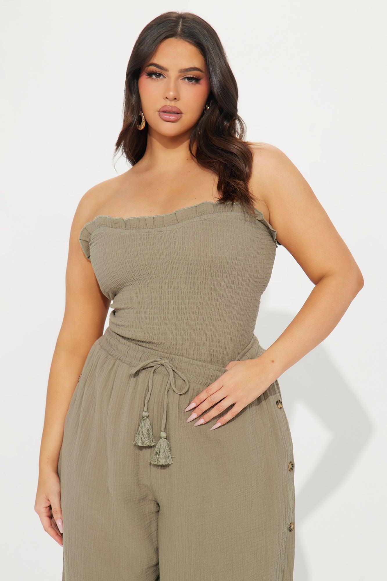 Main Character Pant Set - Olive Product Image