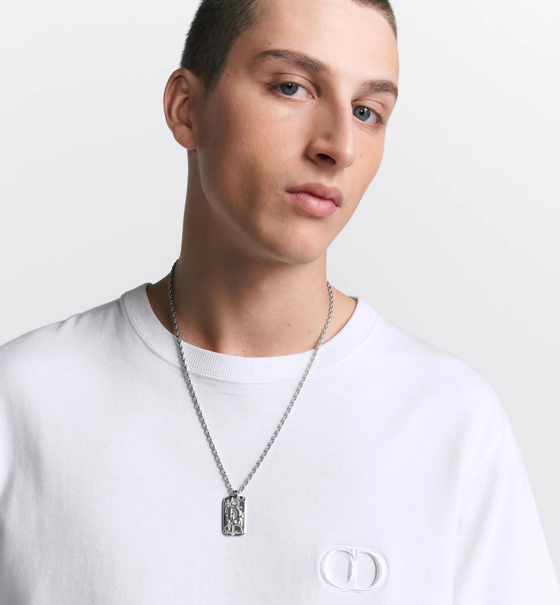 Dior Oblique Plate Pendant Necklace Product Image