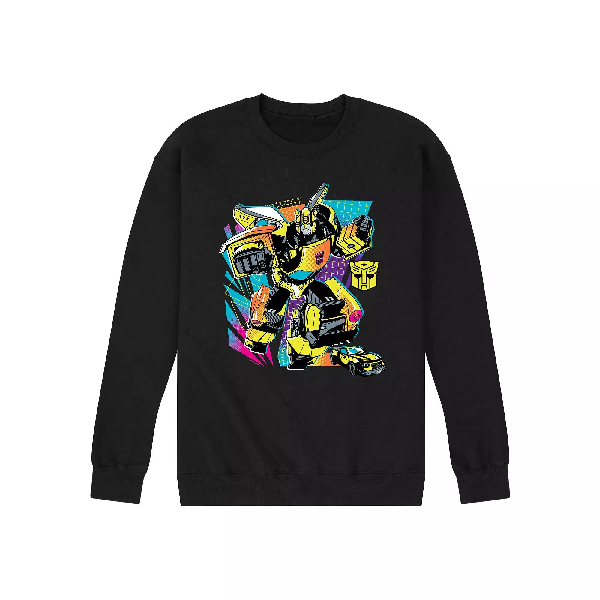 Men's Transformers Bumblebee Fleece Sweatshirt,  Product Image