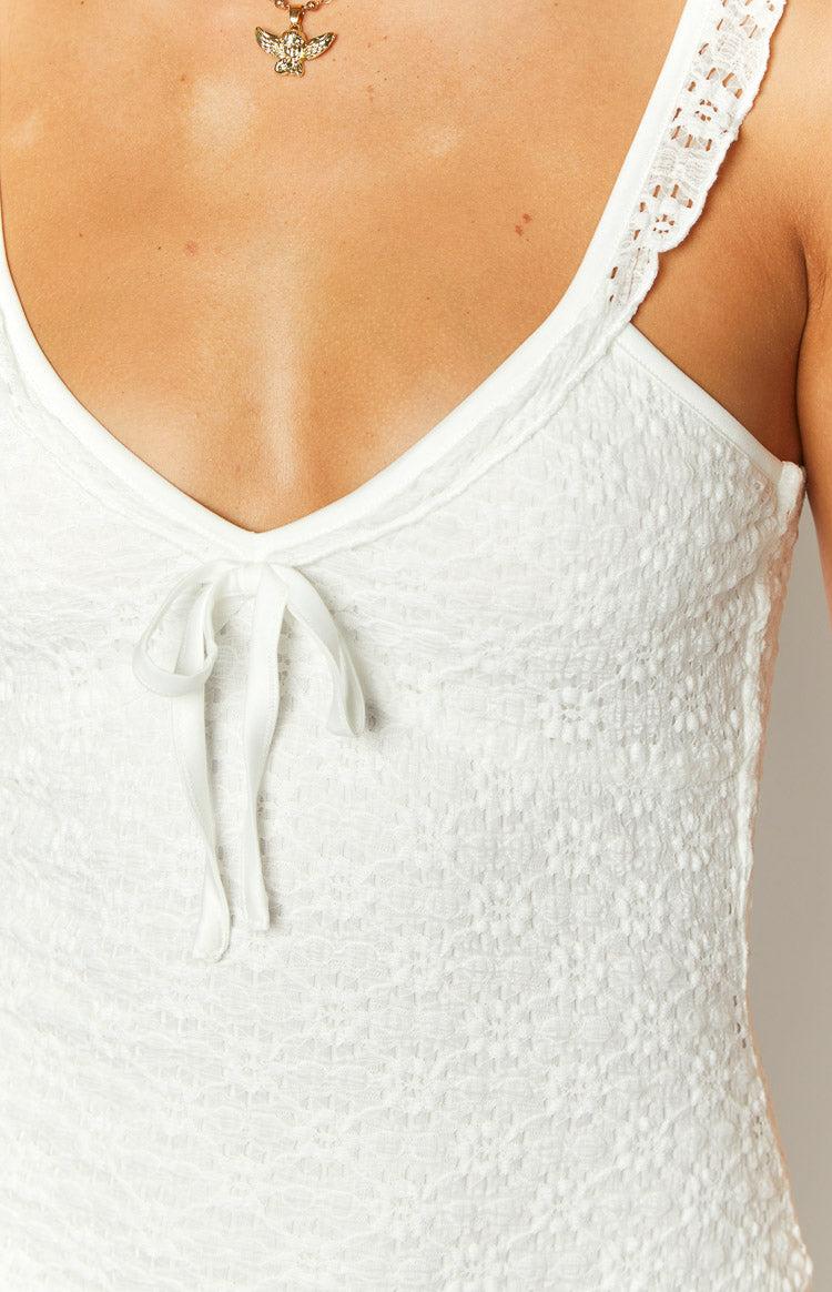 Kienna White Mini Dress Product Image