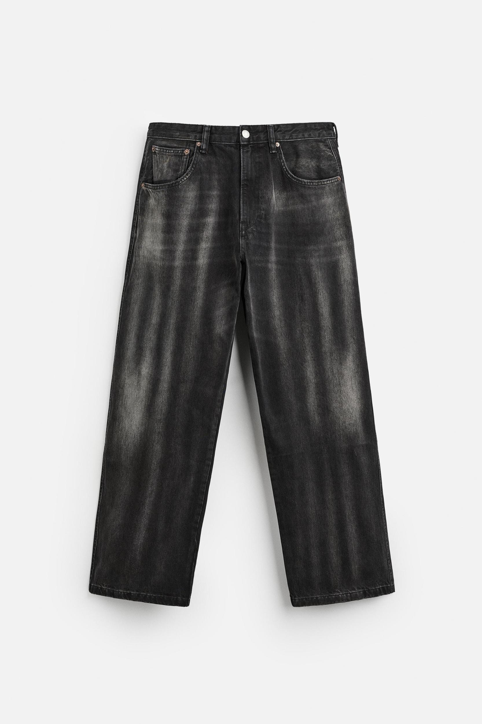 BAGGY FIT JEANS WITH SEAMS Product Image