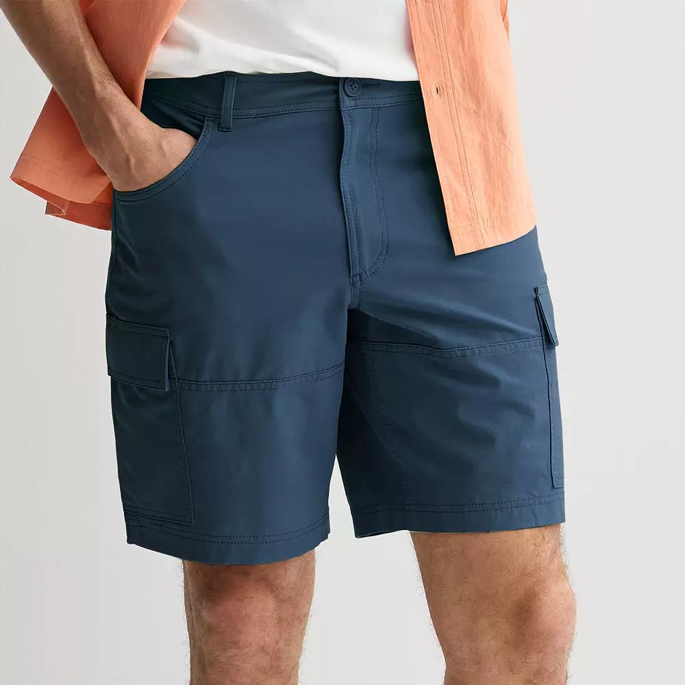 Men's Sonoma Goods For Life® 9-in. The Performance Cargo Shorts, Boy's, Size: 33 9 IN, Sargasso Product Image