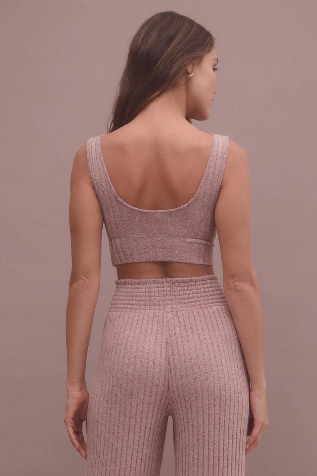 Zoe Rib Tank Bra Product Image