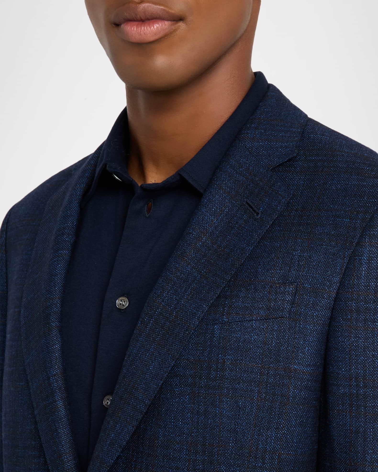 Men's Textured Windowpane Sport Coat Product Image