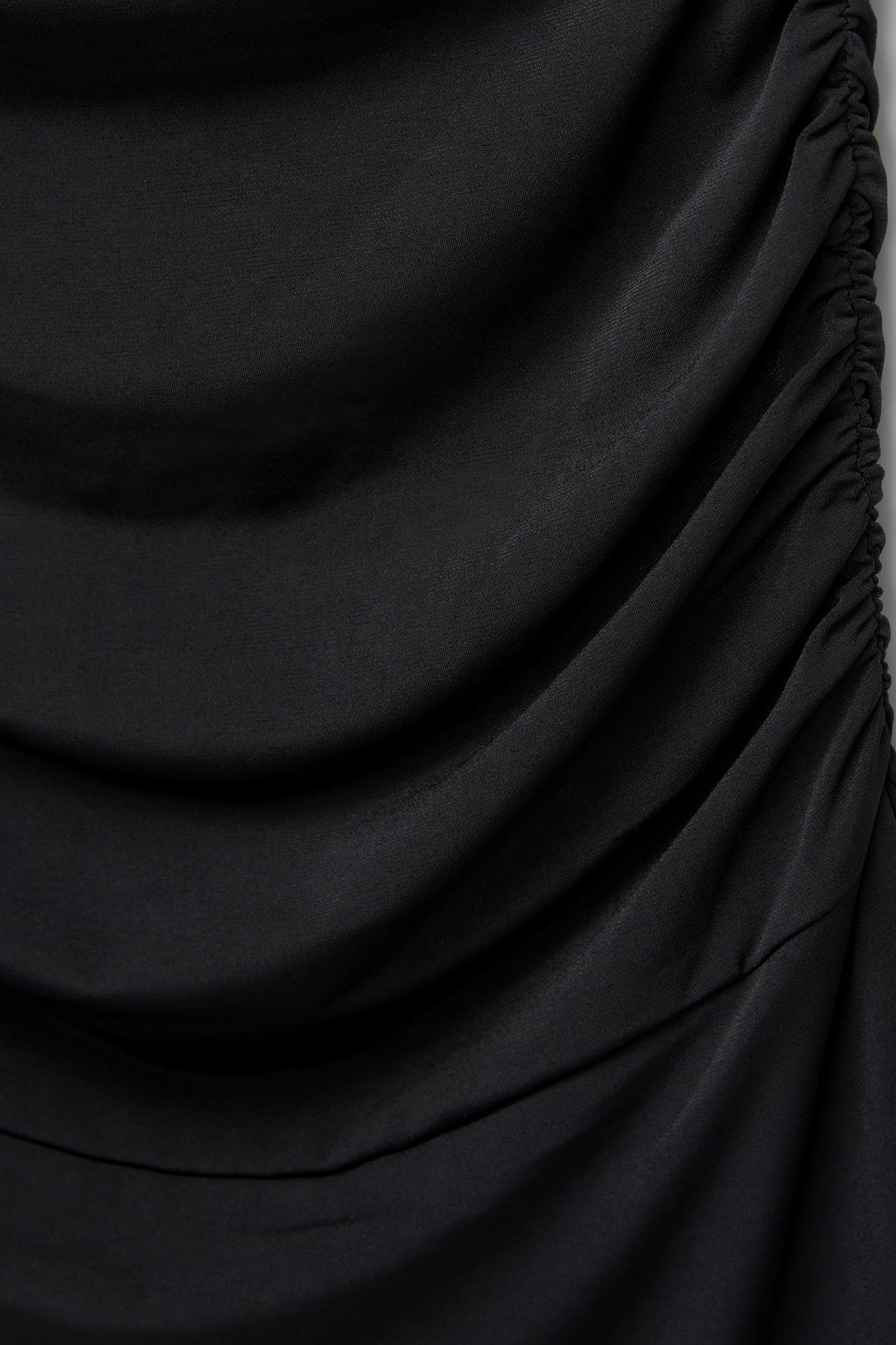 Sleeveless midi dress with gathering Product Image