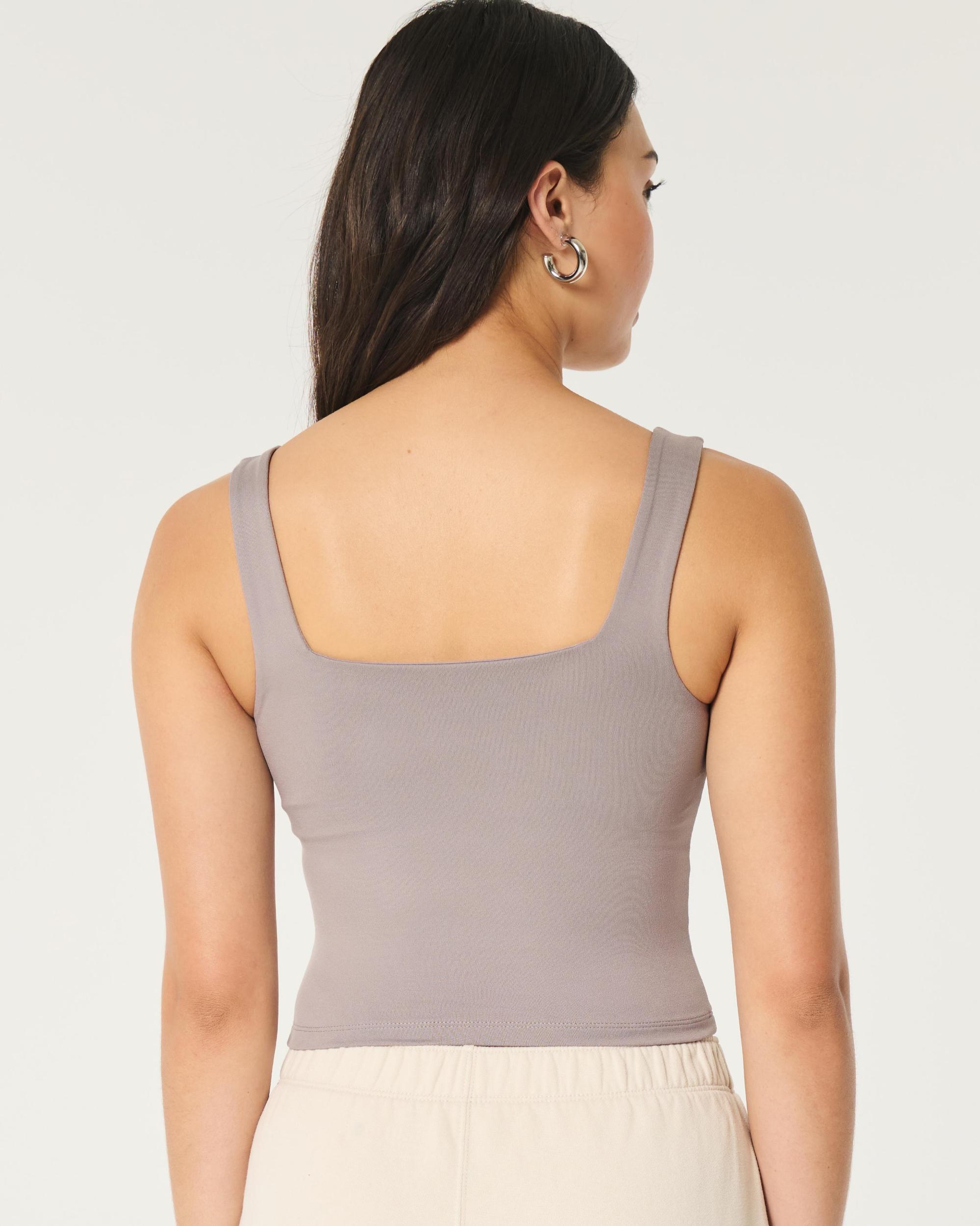 Seamless Fabric Square-Neck Tank Product Image