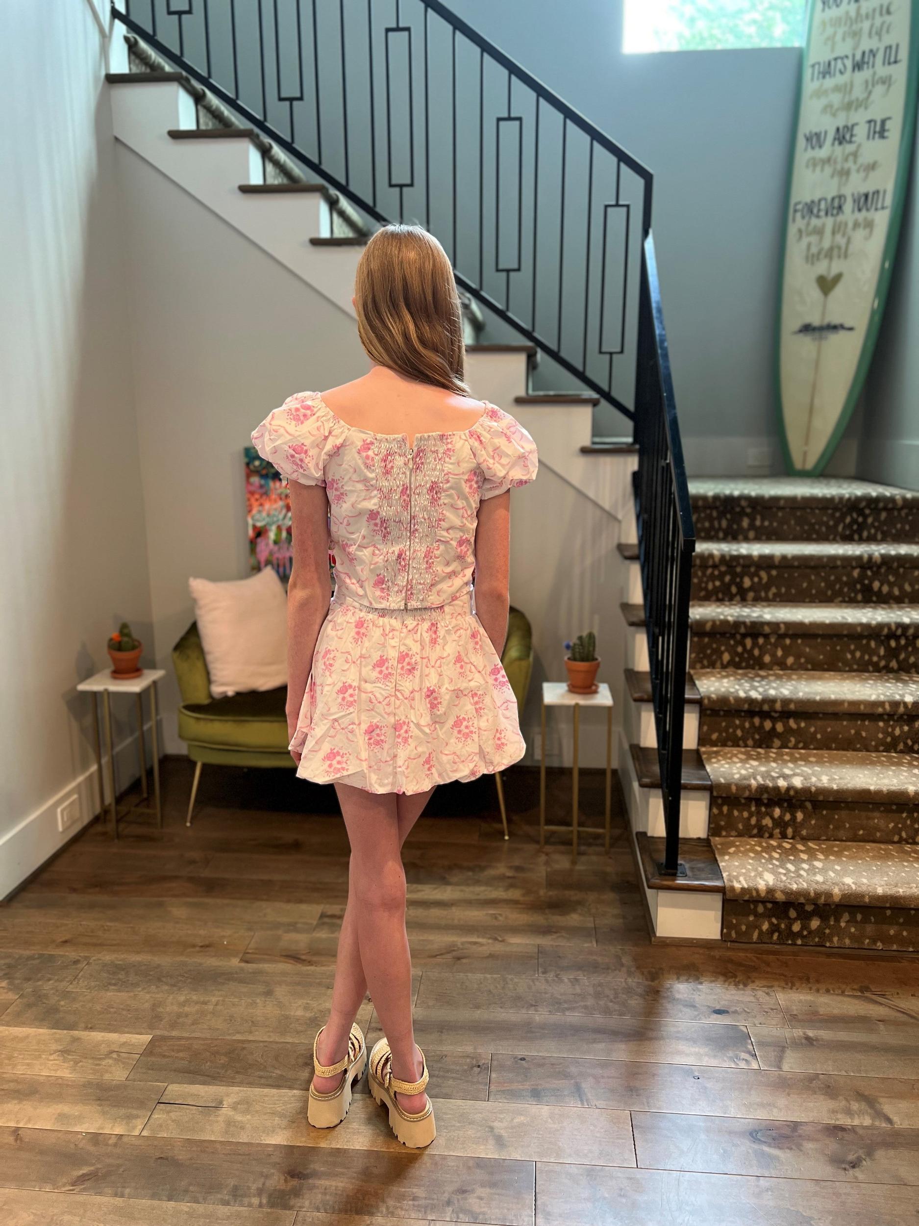 Flowers By Zoe Toile Bubble Skirt Product Image